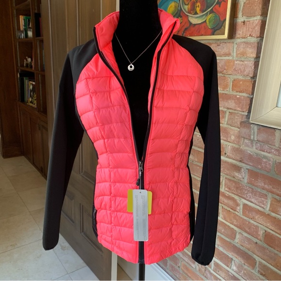 🏷️ NWT 32 Degrees Weatherproof Ultra Light Down Coral Jacket S - Picture 9 of 10